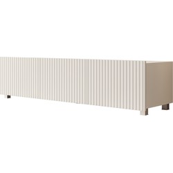 Meubella - TV-Meubel Kenderes - Wit - 150 cm