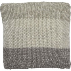 Dutch Decor FRANS  - Kussenhoes taupe multi 45x45 cm - Dutch Decor