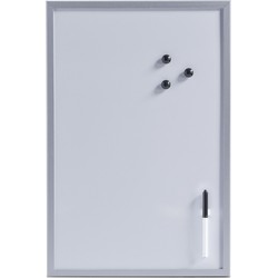 Magnetisch whiteboard/memobord incl. accessoires 40 x 60 cm - Whiteboards