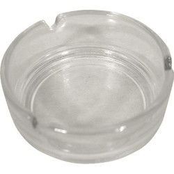 Asbak Glas Rond 11 cm