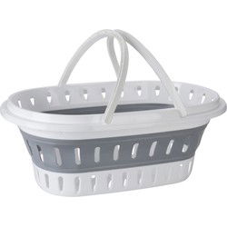 Wasmand opvouwbaar met handvatten kunststof 25 L - Wasmanden