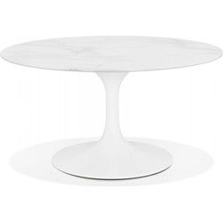 GOST MINI salontafel woonkamer 90x90x38 cm Wit