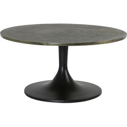 Light & Living - Salontafel RICKERD - Ø76x36cm - Brons