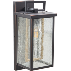 Beliani GALA - Tuin wandlamp-Zwart-IJzer
