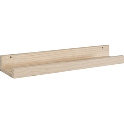 Wandplank van massief grenen - L60 x H7 cm