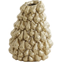 Light&living Vaas deco 27x26,5x33 cm GARLIC goud