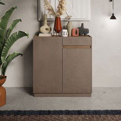 Kleine buffetkast met 2 deuren en 1 lade Utopia - L105 cm