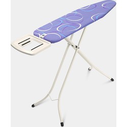 Ironing Board A, 110x30 cm, Solid Steam Iron Rest - Moving Circles