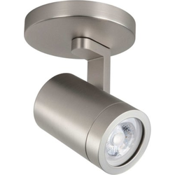 Highlight - Halo Spot - Plafondlamp - GU10 - 10 x 10  x 11,5cm - Nikkel