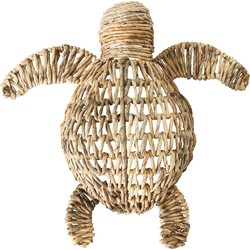 MUST Living Decoration Turtle Feny small,9x43x43 cm, abaca