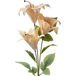 Clayre & Eef Kunstbloem Beige Kunststof