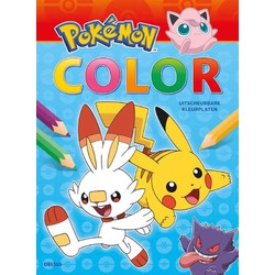 NL - Deltas Pokemon Kleurboek Color 48blz