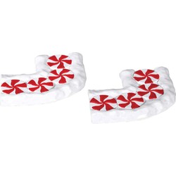 Candy cane lane curved set of 2 - LEMAX