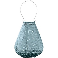 LUMIZ Solar tuinverlichting Fiore Tulip - 20 cm - Grijs Blauw