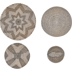 Beliani LAOCAI - Wanddecoratie-Beige-Zeegras