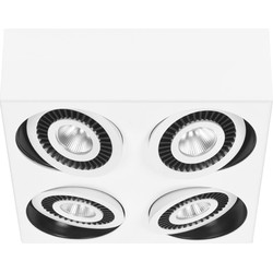 Highlight - Eye - Plafondlamp - LED - 24,5 x 24,5  x 8cm - Wit