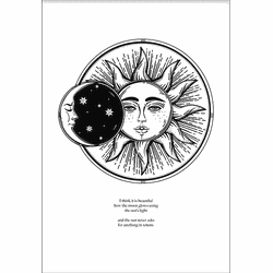 Sun & The Moon (70x100cm)