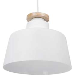 Beliani DANUBE - Hanglamp-Wit-Aluminium