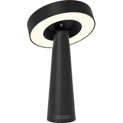  Newdes | Tip |  Oplaadbare Tafellamp| Zwart