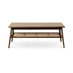 Boas houten salontafel gerookt eiken - 120 x 60 cm