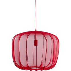 Light & Living - Hanglamp Ø60x45 cm PLUMERIA donker rood