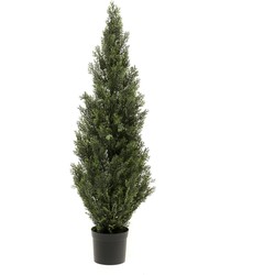 Greenmoods Kunst Tuja - Westerse Levensboom - Thuja occidentalis - Sterk UV bestendig - 1 Stuk - 120cm