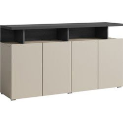 Meubella - Dressoir Sekai - Beige - 153 cm