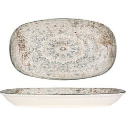 Rinart Serveerschaal - Fade - Porselein - 31x18 cm - set van 2