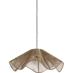 Light&living Hanglamp Ø60x24 cm FODARA jute naturel