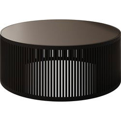 Meubella Salontafel Vanya - Zwart - 75 cm