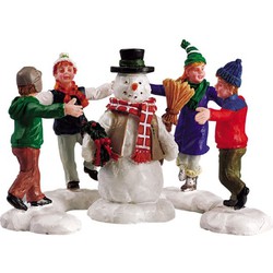 Weihnachtsfigur Ring around the snowman - LEMAX