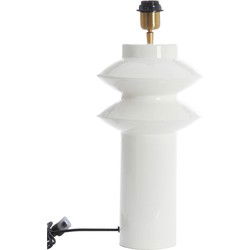 Light & Living - tafellamp - Petch - wit - metaal - losse armatuur - E27 - 8313246