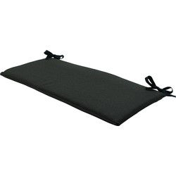 Madison - Bankkussen Dark grey canvas eco+ - Ca. 110x48 cm
