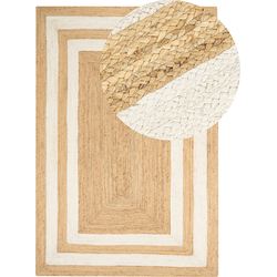 GEMEREK - Vloerkleed - Lichtbeige - 160 x 230 cm - Jute