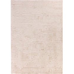 Cara vloerkleed - Cubico Modern Japandi - Beige - 80 X 150 CM