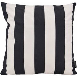 Sierkussen Streep Zwart/Crème | 45 x 45 cm | Katoen/Polyester
