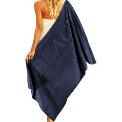 Zavelo Beach Strandlaken Navy (100x200 cm)