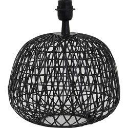 Light & Living - Lampvoet ALWINA - 32x32x28.5 - Zwart