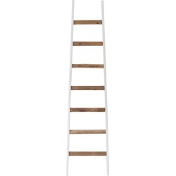 Ladder wit + teak HK-living