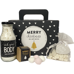 Soap en gifts - Gift case "Soap" Merry christmas and a happy new year