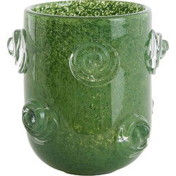 Light & Living - Vaas BARENDA - Ø20.5x21cm - Groen