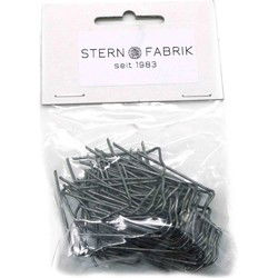 Stern Fabrik krammen - 50x - 35 mm - krammetjes/klemmetjes - Kerststukjes