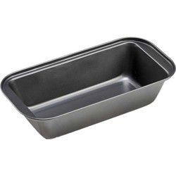 Bakvorm - zwart - 25 x 13 cm - rechthoekig - anti-aanbak - cakevorm - Cakevormen
