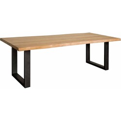 Tower living Ultimo Live-edge dining table 220x100 - top 5