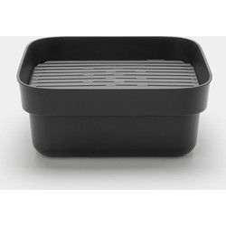 SinkSide Afwasbak met afdruipschaal - Dark Grey