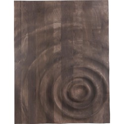 PTMD Wandpaneel Mattin - 100x4x130 cm - Hout - Bruin