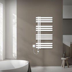 Design badkamer radiator Ijzer EM 500x1000 mm Wit LuxeBad