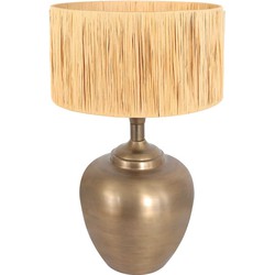 Steinhauer tafellamp Brass - brons - metaal - 40 cm - E27 fitting - 3987BR