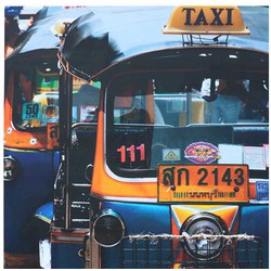 LABEL51 - Canvas Tuk-Tuk Taxi -