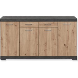 Buffet 2 Lades 4 Deuren L160 x D34,9 cm - Bristol